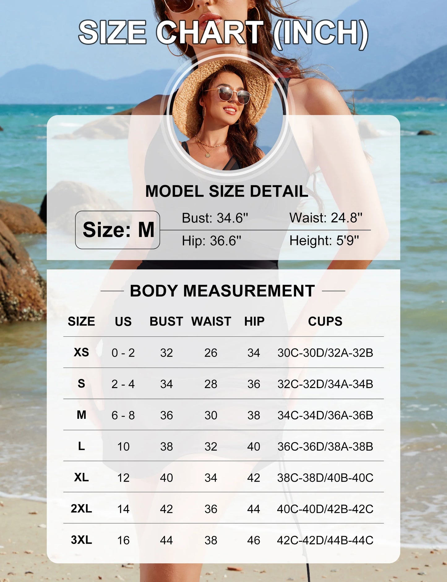 Arvenza® SunDefense Retro Swimsuit