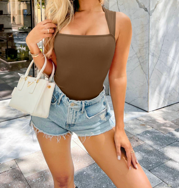 THE RIBBED SNATCHING BODYSUIT